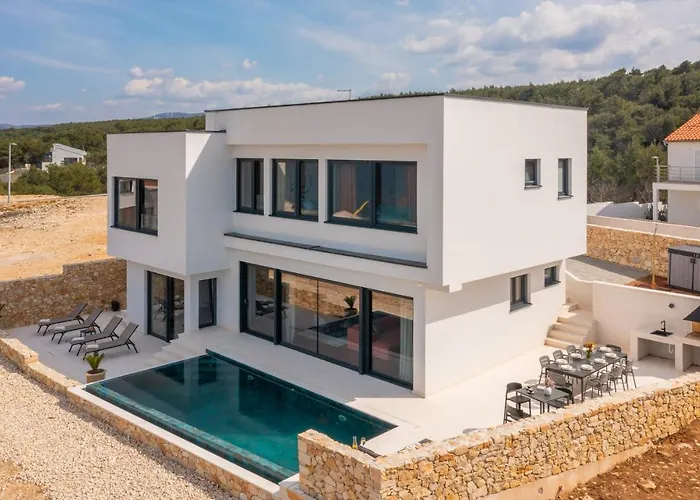 빌라 Ponti Zadarvillas 노비그래드달마샤